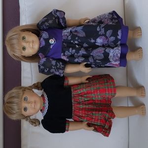 Two (2) Pleasant Company American Girl Dolls (Kirsten Doll and Felicity Doll)